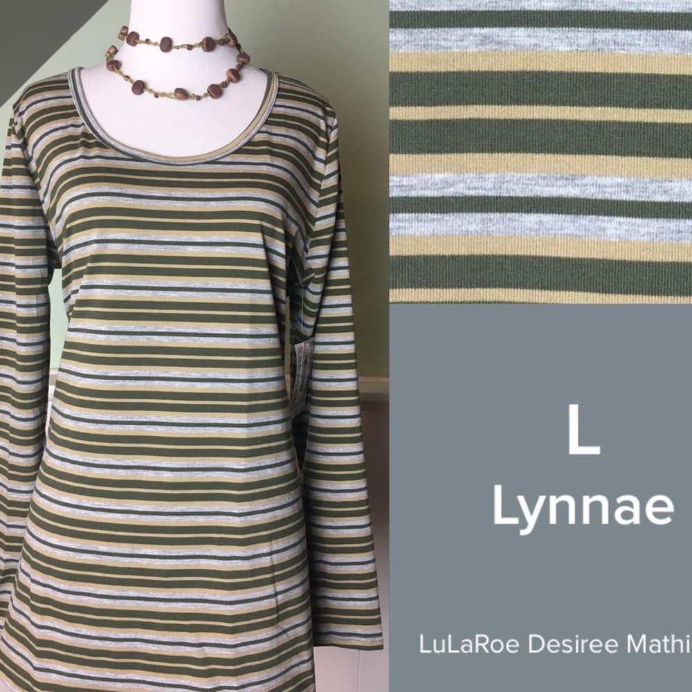 NWT LuLaRoe Lynnae Long Sleeve T
